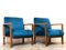 Italian Lounge Chairs Razionalista Design, 1940s, Set of 2 1