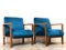 Italian Lounge Chairs Razionalista Design, 1940s, Set of 2, Image 1