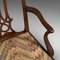 Antiker englischer georgianischer Carver Elbow Chair, 1800er 10