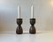 Mid-Century Stoneware Candlesticks by Gerd Bøgelund for Royal Copenhagen, 1960s, Set of 2, Image 2