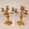 19th Century French Rococo Style Gilt Bronze Candelabras by Francois Linke and Philippe Caffieri, Set of 2, Image 5