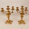 19th Century French Rococo Style Gilt Bronze Candelabras by Francois Linke and Philippe Caffieri, Set of 2, Image 10