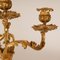 19th Century French Rococo Style Gilt Bronze Candelabras by Francois Linke and Philippe Caffieri, Set of 2 2