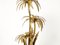 French Brass Palm Tree Floor Lamp from Maison Jansen, 1970s 6