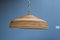 Lámpara de araña italiana redonda de bambú, años 50, Imagen 2