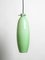 Large Mid-Century Italian Murano Glass Wall Lights in Turquoise Green and Mustard Yellow from Venini, Set of 2, Image 2