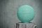 Green Murano Terrestrial Globe Art Glass Round Table Lamp, 1970s 5