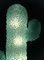 Green Murano Cactus Art Glass Round Floor Lamp, 1970s 5