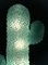 Lampada da terra rotonda in vetro di Murano verde, anni '70, Immagine 5