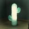 Grüne Stehlampe aus grünem Murano Kaktus Kunstglas, 1970er 2