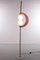 Vintage French Floor Lamp with Wooden Lamella, 1960s, Image 2