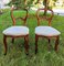 Louis Philippe Style Mahogany Chairs, Set of 2 1