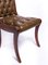 20th Century Olive Leather Biedermeier Chair, Image 7