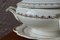 Bohemian Claire Dinner Service in Faïence from Sarreguemines France, Set of 43 9