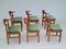 Danish Design Oak dining Chairs by Henning Kjærnulf, 1970s, Set of 6 15