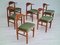 Danish Design Oak dining Chairs by Henning Kjærnulf, 1970s, Set of 6 1
