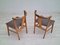 Danish Design Oak dining Chairs by Henning Kjærnulf, 1970s, Set of 2 2