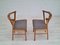 Danish Design Oak dining Chairs by Henning Kjærnulf, 1970s, Set of 2 9