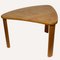 Scandinavian Pine Kidney Shaped Triangle Side or Coffee Table, 1970s 7