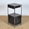 Polished Iron Nightstand, 1910s 2