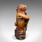 Portacandele antico a forma di busto femminile, Francia, inizio XX secolo, Immagine 5