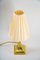 Art Deco Table Lamp with Fabric Shade, 1920s 8