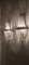 Französische Klassische Wandlampen aus Kristallglas & Messing, 1950er, 2er Set 13