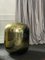 Große ovale Murano Tischlampe aus goldenem Glas 6