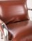 Vintage Chrome Brown Leather Armchairs, Set of 2 8