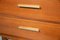 Mid-Century Highboard Barschrank aus Nussholz, 1960er 6