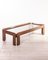 Vintage Wood and Glass Coffee Table by Tobia & Afra Scarpa, 1970s 1