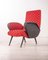 Vintage Red Armchair, 1970s 2