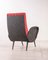 Vintage Red Armchair, 1970s 3
