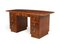 Art Deco French Walnut Desk, Image 3