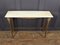 Gilt Metal and White Marble Console Table 11