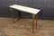 Gilt Metal and White Marble Console Table 5