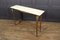 Gilt Metal and White Marble Console Table, Image 5