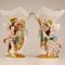 19th Century French Hand Crafted and Hand Painted Porcelain Belle Epoque Vases, Set of 2 13