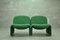 Green Alky Chairs by Giancarlo Piretti for Castelli, 1970s, Set of 2, Image 5
