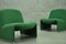 Green Alky Chairs by Giancarlo Piretti for Castelli, 1970s, Set of 2 10