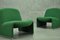 Grüne Alky Stühle von Giancarlo Piretti für Castelli, 1970er, 2er Set 10