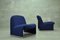 Blue Alky Chairs by Giancarlo Piretti for Castelli, 1970s, Set of 2 4