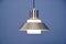 Danish Hanging Lamp in White Frosted Glass, 1960s, Image 2