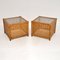 Vintage Bamboo & Rattan Side Tables, 1970s, Set of 2 1