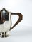 Art Déco French Silver-Plated Coffee Set from Daguzé, Set of 4 15