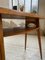 Scandinavian Oak Boomerang Desk 57