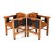 Art Deco Oak Haagse School Armchairs by Jacques Grubben, 1930, Set of 2 3