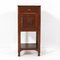 Art Nouveau Oak Nightstand with Marble Top, 1900s 7