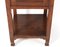 Art Nouveau Oak Nightstand with Marble Top, 1900s, Image 3