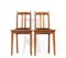 Arts & Crafts Art Nouveau Oak Side Chairs, 1900s, Set of 2 3
